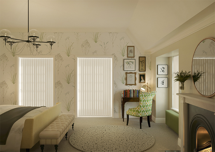 Ajanta (Blackout), Cream - Vertical Blind - Image 9